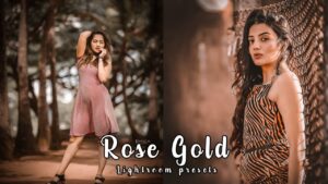 rose gold lightroom presets 