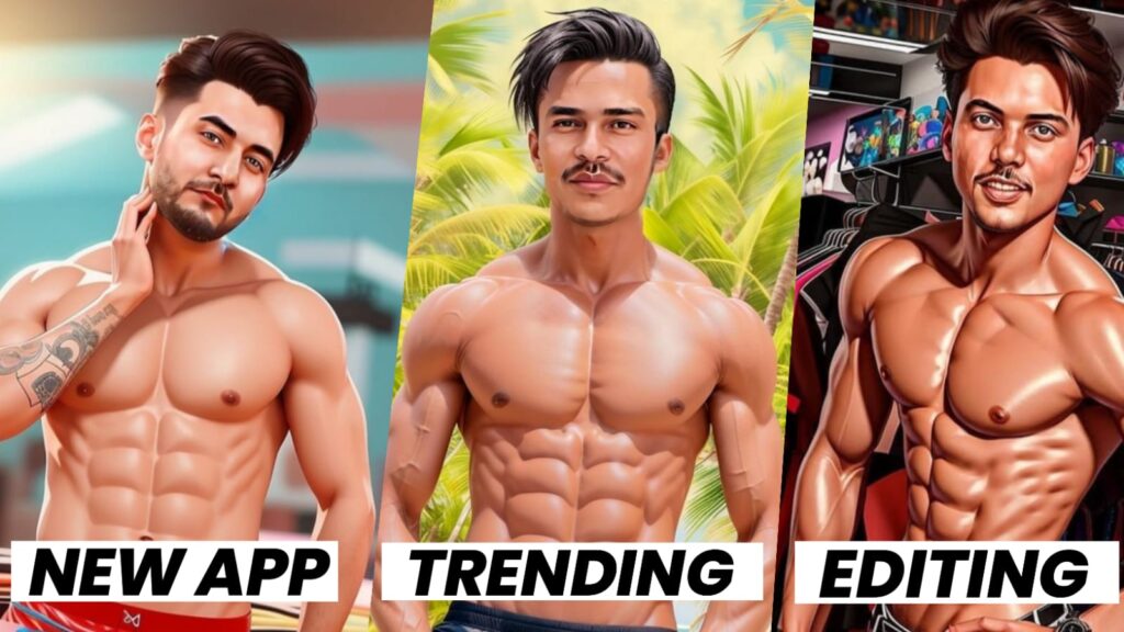 instagram trending body builder photo editing 2023