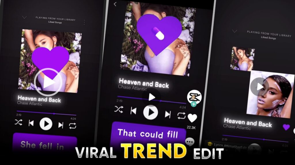 Heaven And Back Capcut Template Link 2023