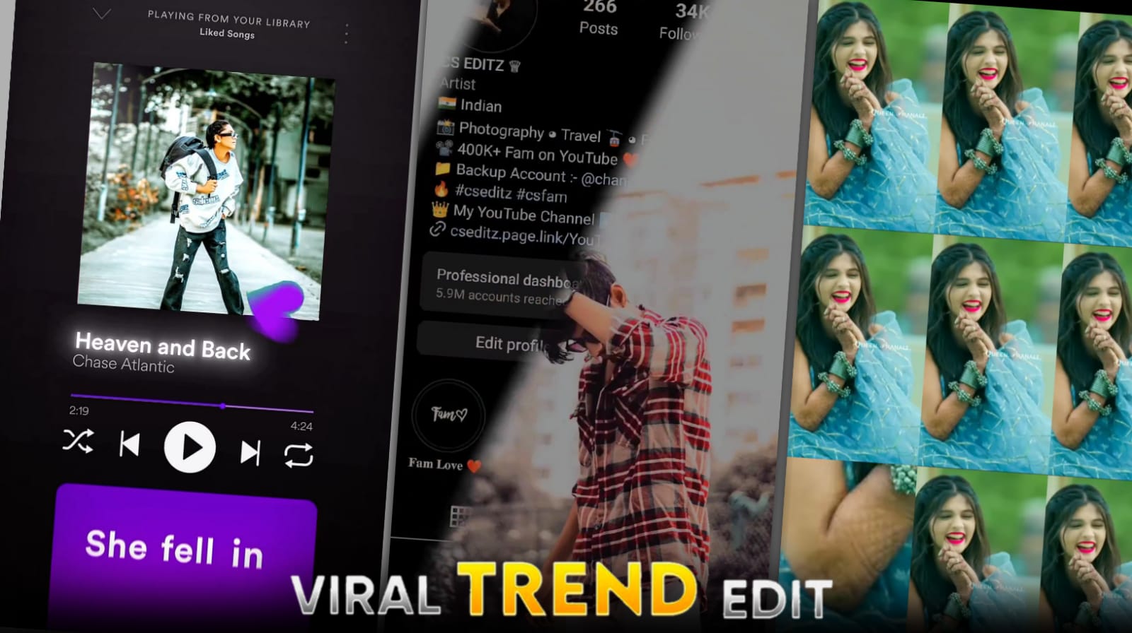 instagram trending reels capcut template link