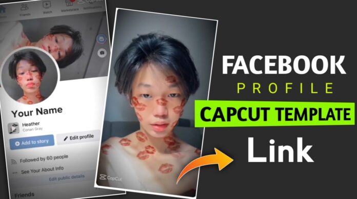 Facebook Profile Capcut Template Link 2023