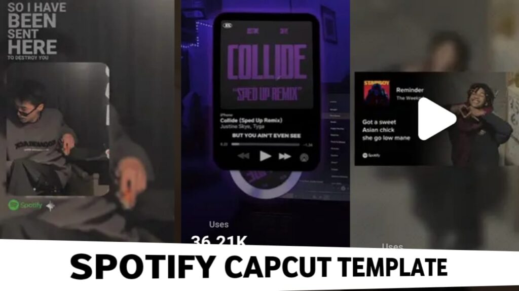 Spotify Capcut Template Link 2023