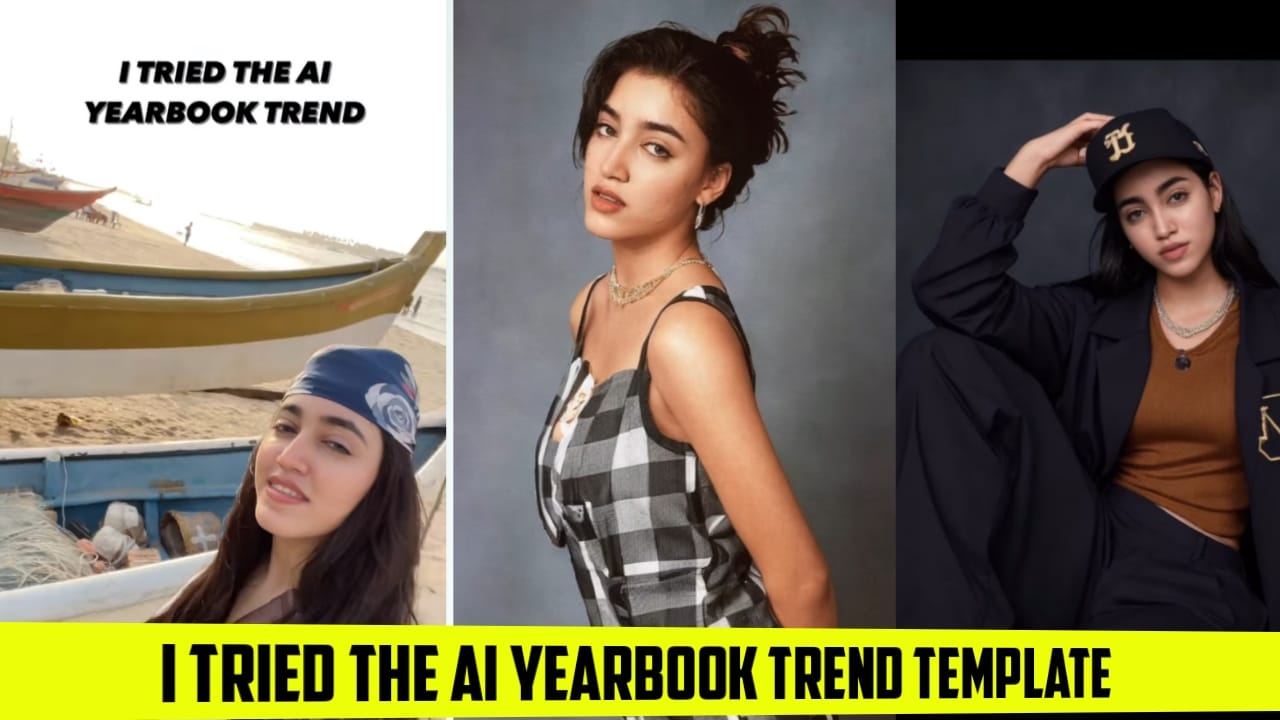 I Tried The Ai Yearbook Trend Capcut Template Link 2023 TECH LOKESH