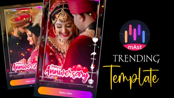 Anniversary Mast app Template